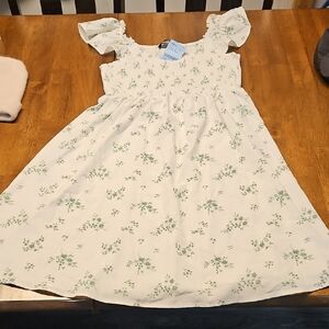 Xhilaration White Floral Casual Dress